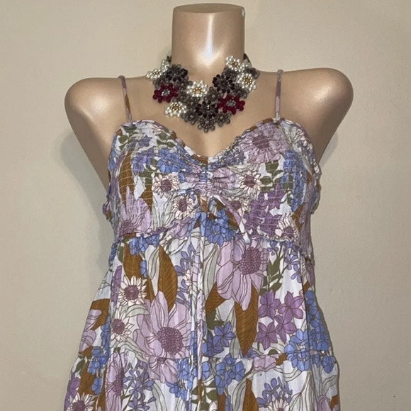 women’s necklace statement bib beads jewels Handmade pearl bead cream accent - Picture 3 of 4